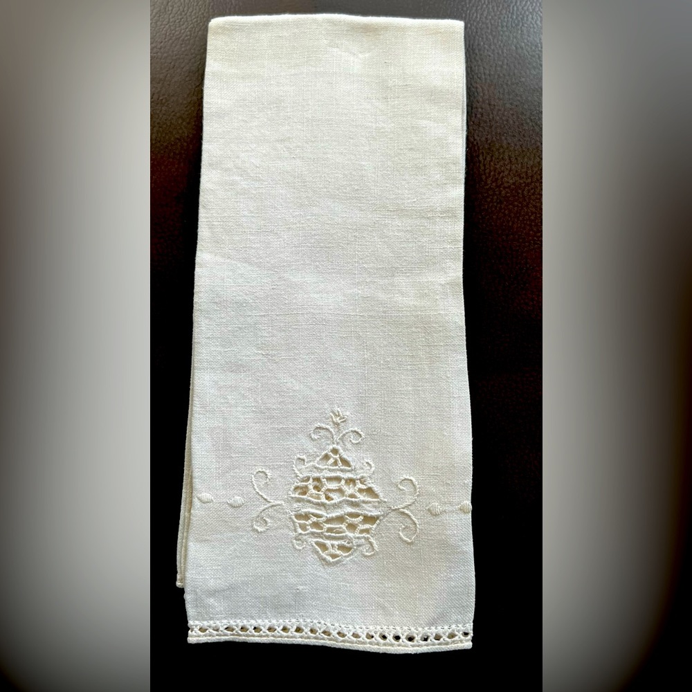 Vintage Linen Tea Towel